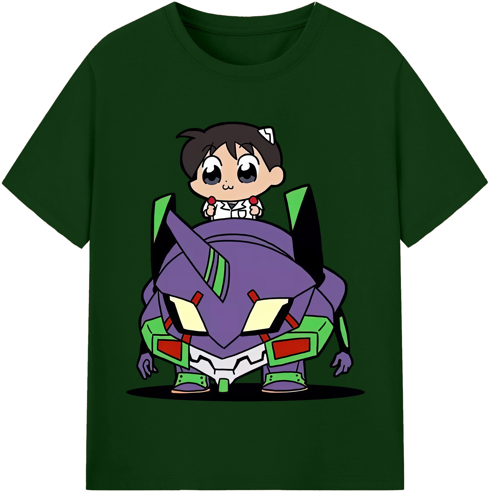 （画像用） EVA 新世紀エヴァンゲリオン 綿100％半袖Tシャツ（フロントプリント）